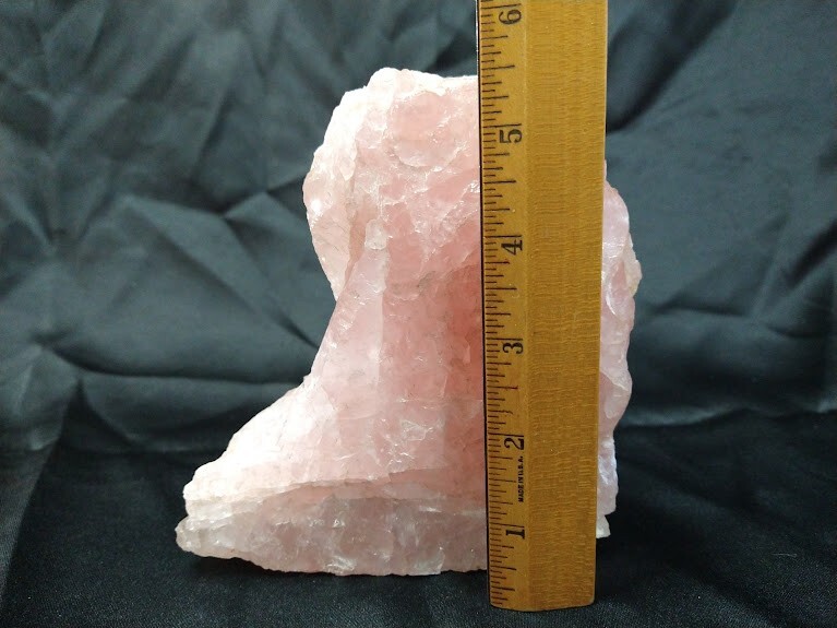 Large Rose Quartz 3 lb 1 oz Rough Natural Stones Raw Rose Quartz