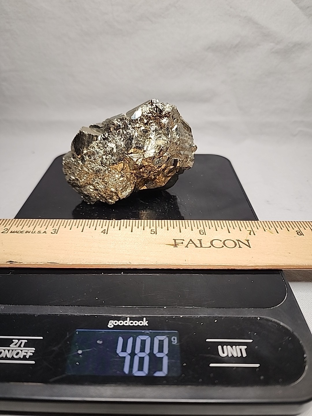 Pyrite, 489 Grams
