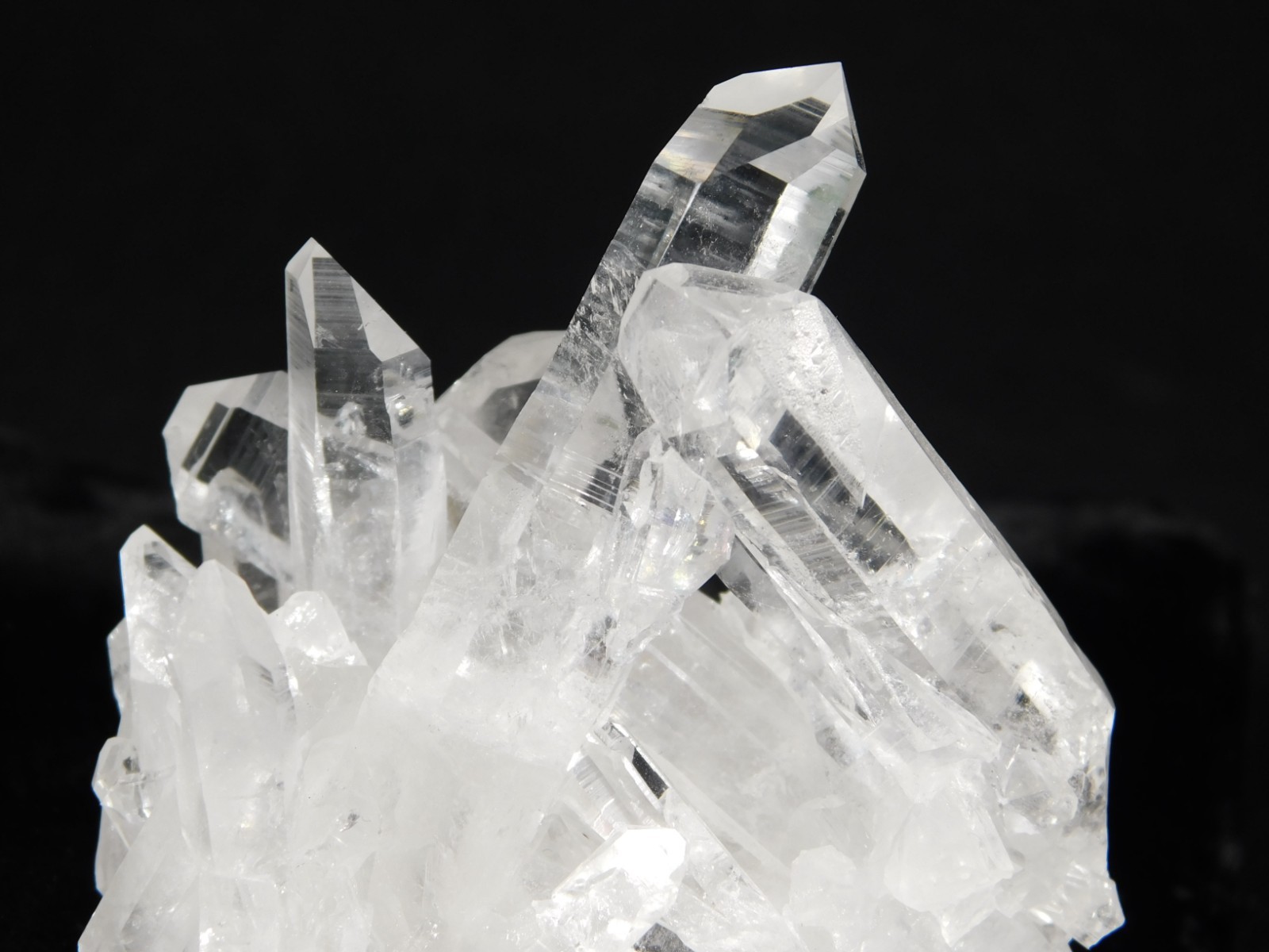 TRANSLUCENT Quartz Crystal Cluster From Collier Creek ARKANSAS 107gr