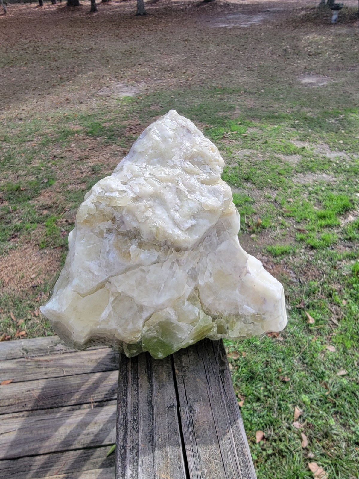 10+ Lb Green Calcite Rough Stone Specimen Mineral Rock