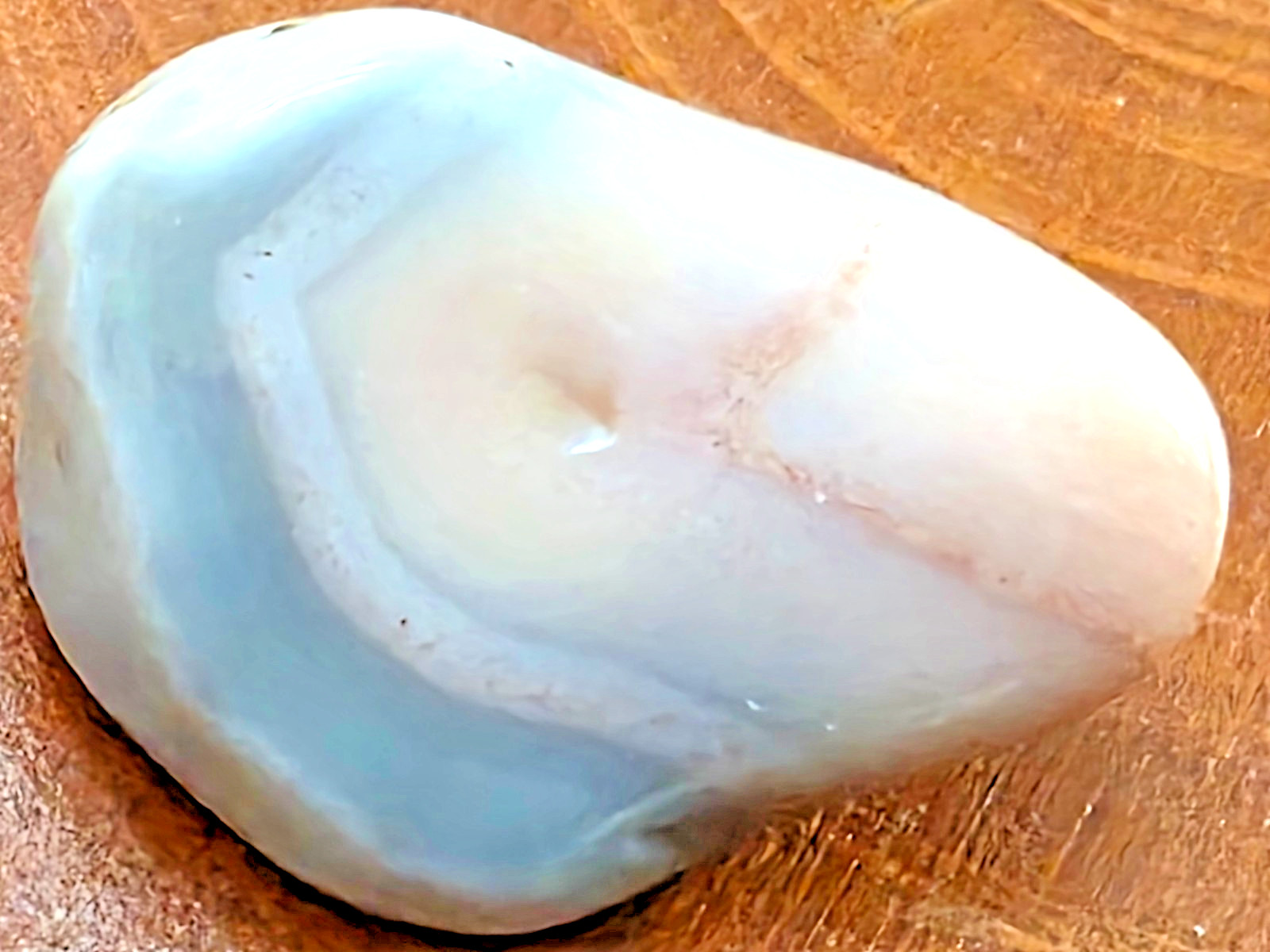 POLISHED BEAUTIFUL BOTSWANA AGATE, NATURAL Grey Pink AGATE banding