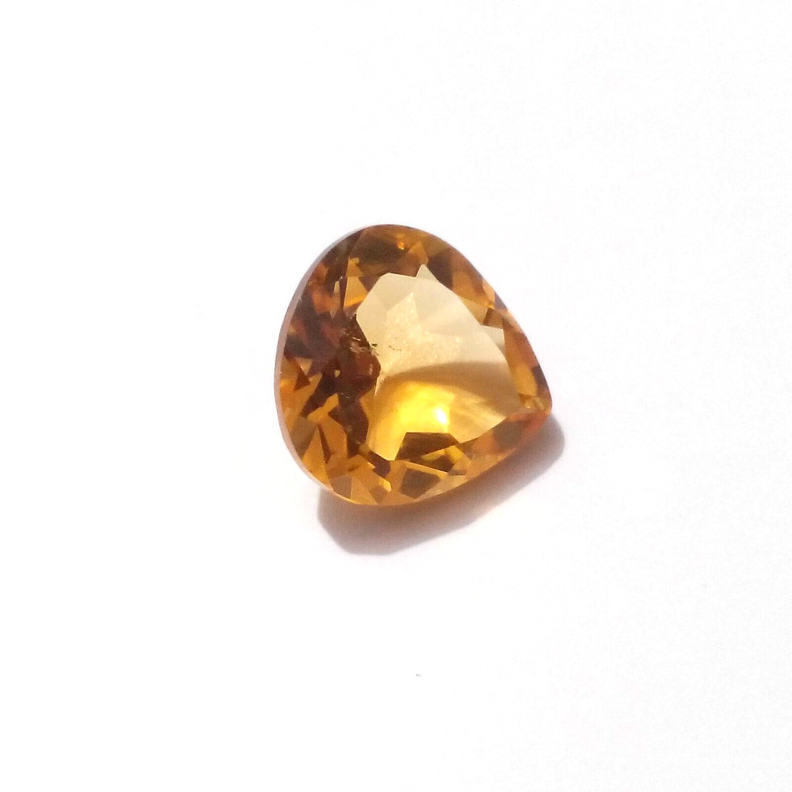Pear Shape AAA+ Quality Golden Citrine Topaz 2.10 Crt Faceted Loose Gemstone