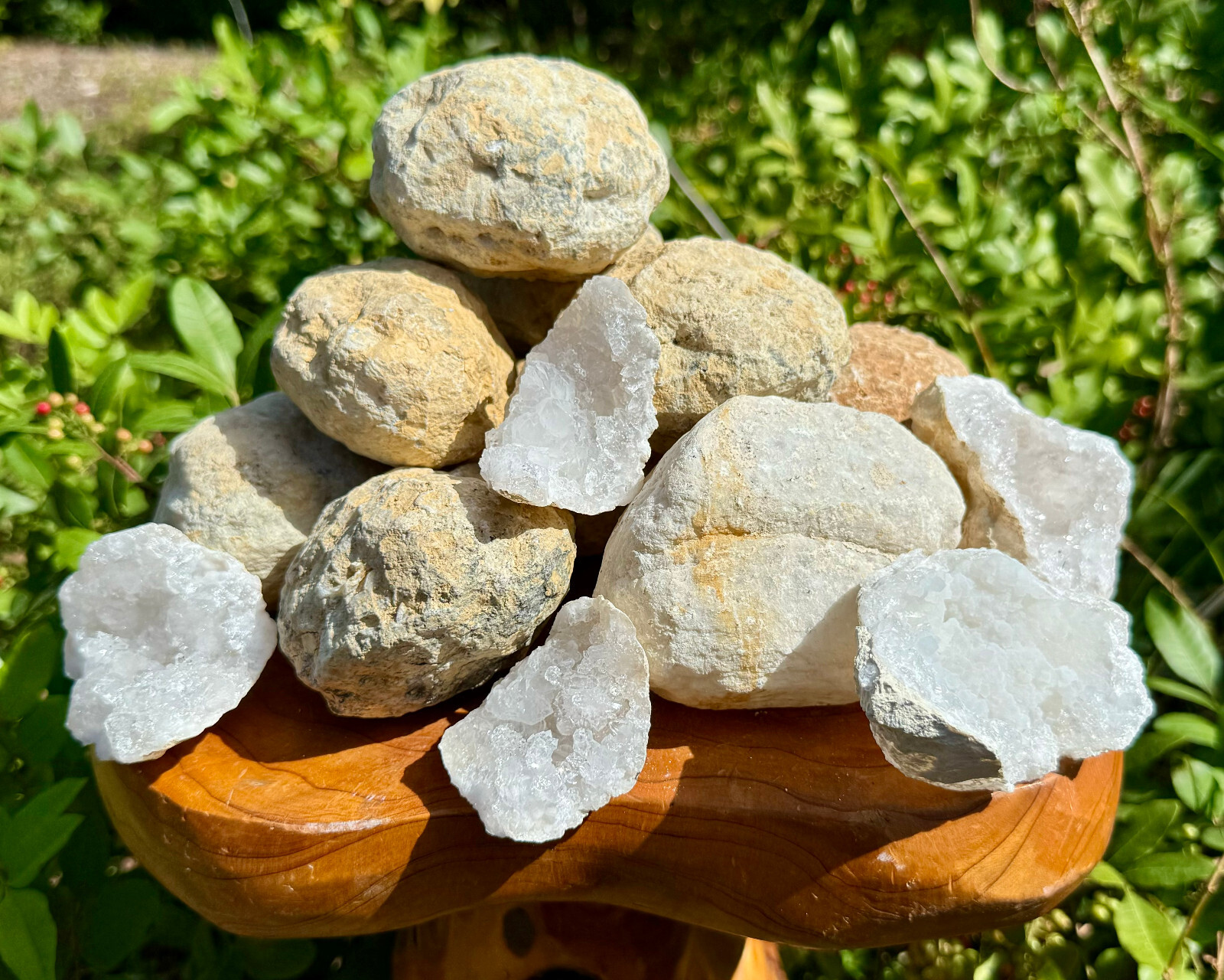 CRAZY CHEAP Break Your Own Geodes – 20 lb Box JUMBO Unopened Moroccan Crystals