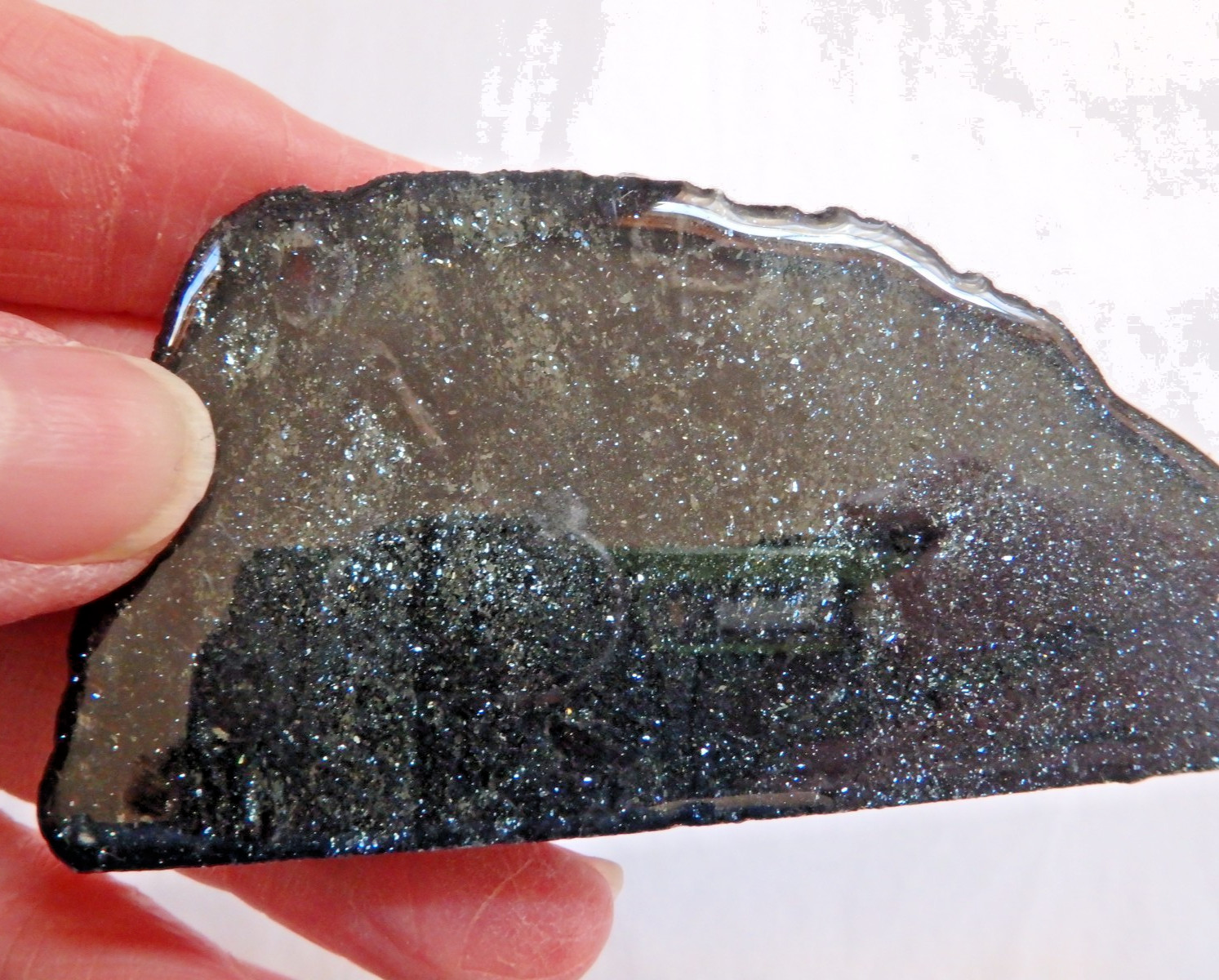 Crystal ✨Hematite Specularite from Michigan Sparkling✨ 80.7 grams