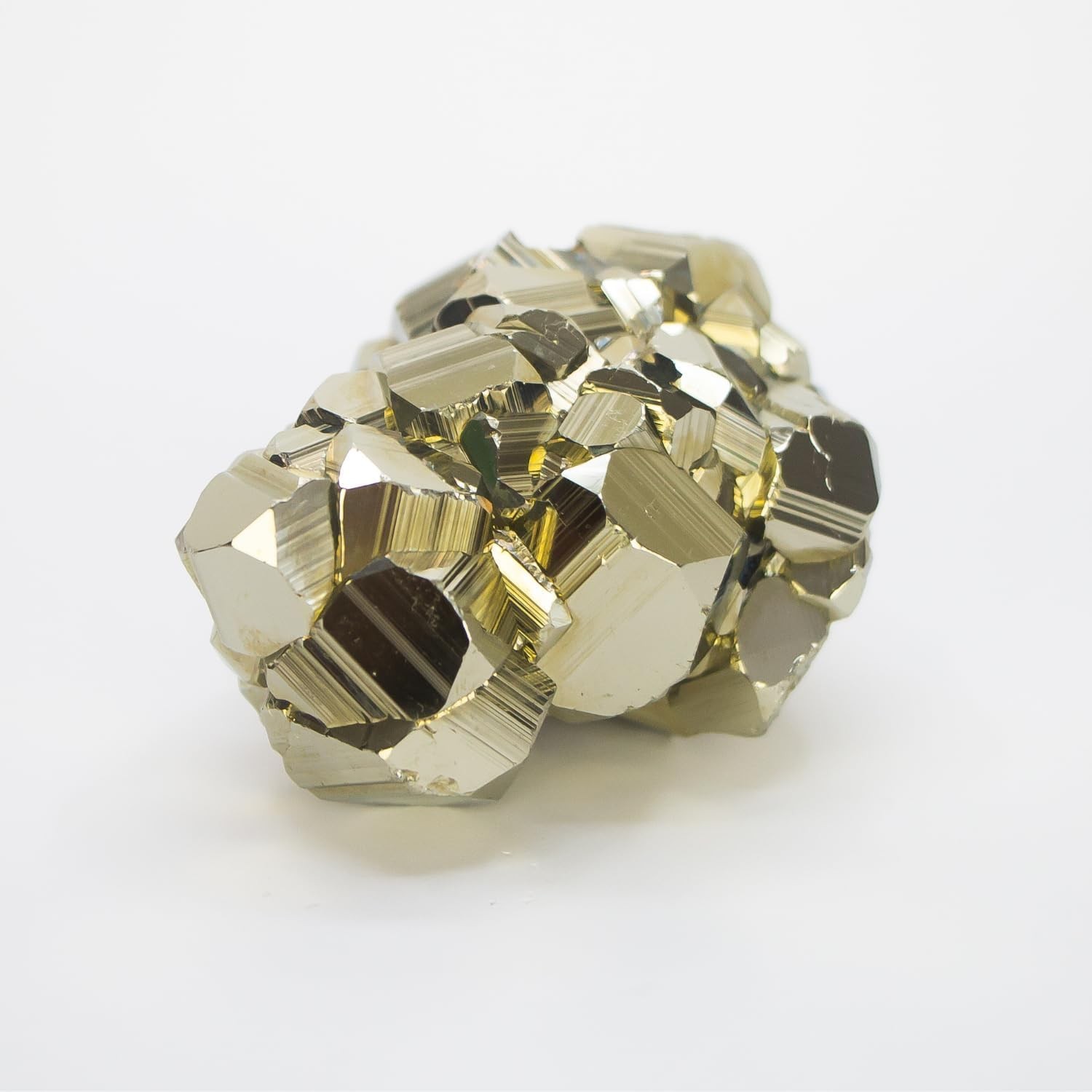 Natural Pyrite in Cubic, Octahedral, or Pyritohedron Shapes; High-Energy Iron…