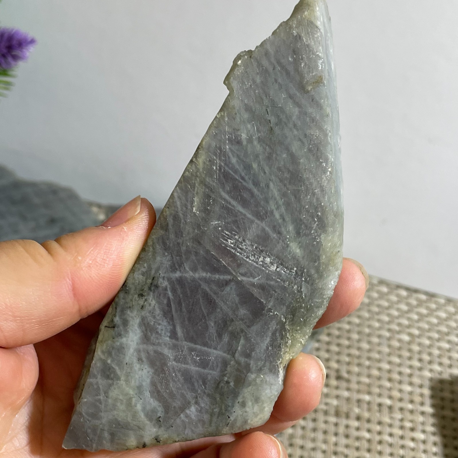 Natural Labradorite Crystal gemstone rough original Specimen 103g