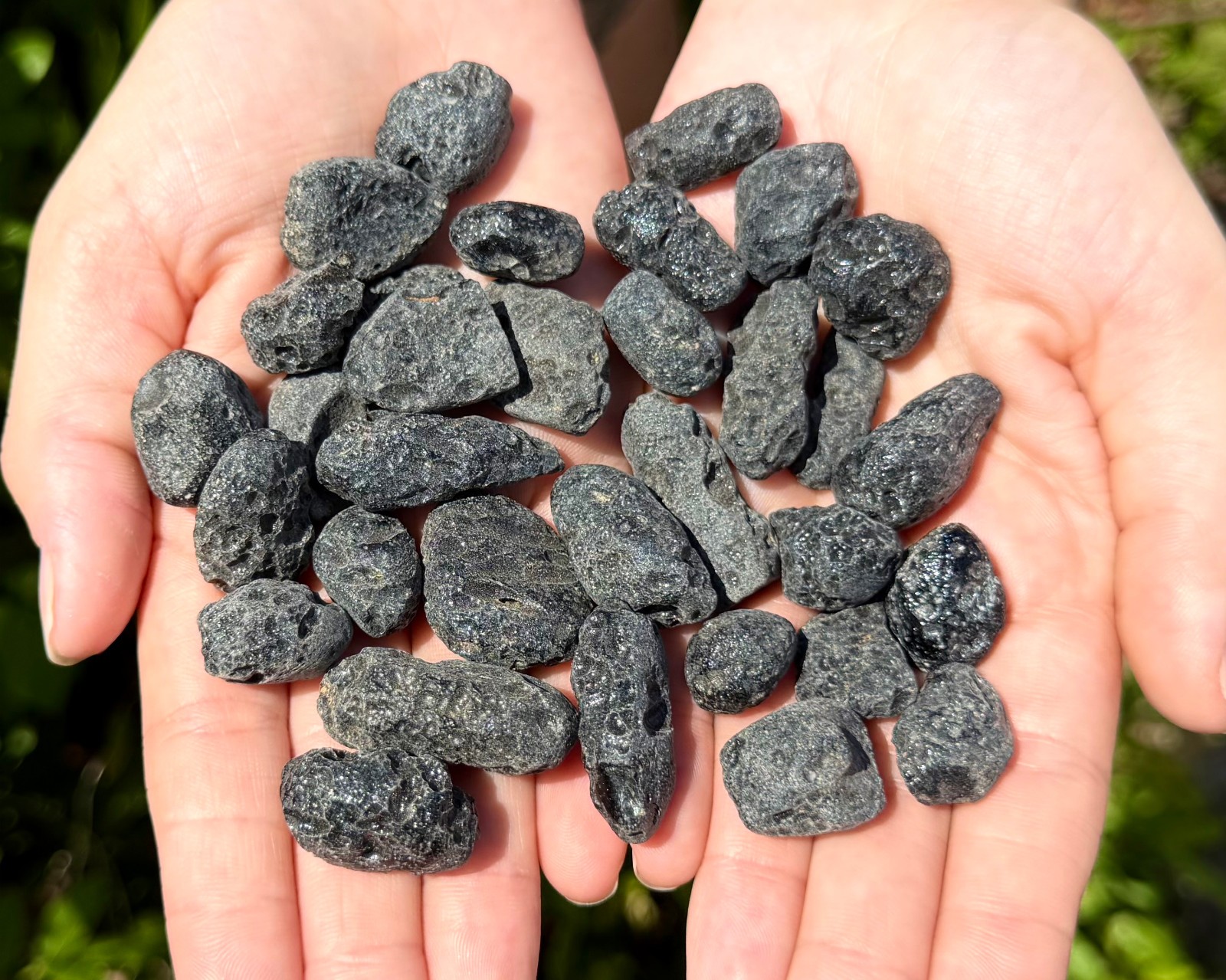 Genuine Indochinite Tektite Crystals – Natural Tibetan Tektite Specimens