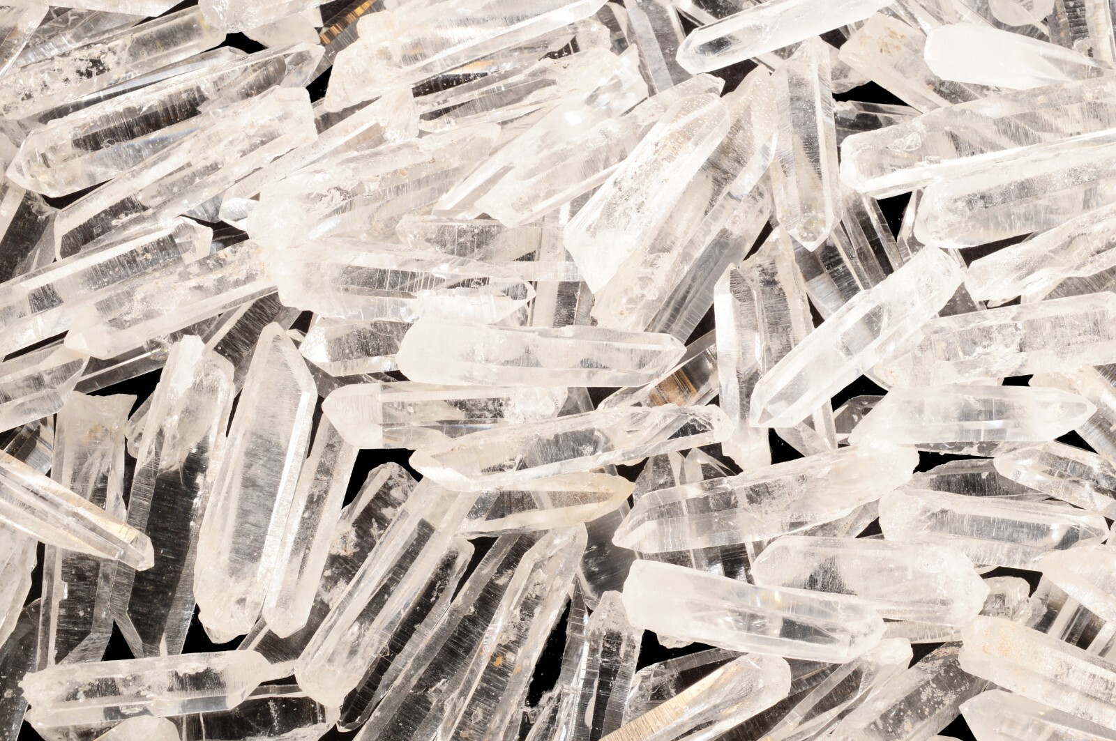 Water Clear Quartz 1 1/4″ Set of 4 Jewelry Points Chakra Healing Metaphysical