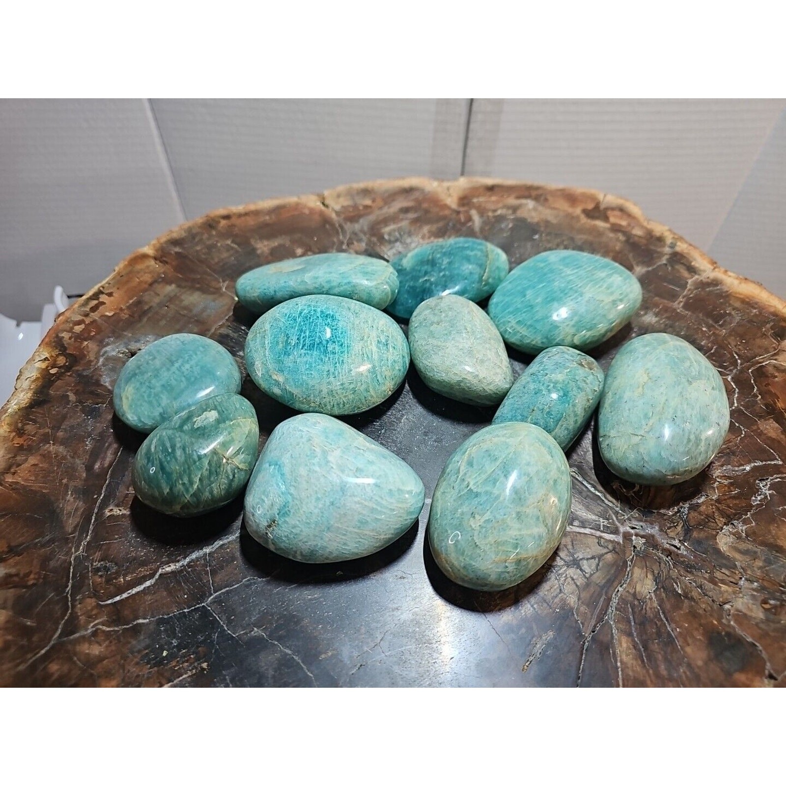 Green Amazonite Quartz Crystal Palm – CrystalCloud Company