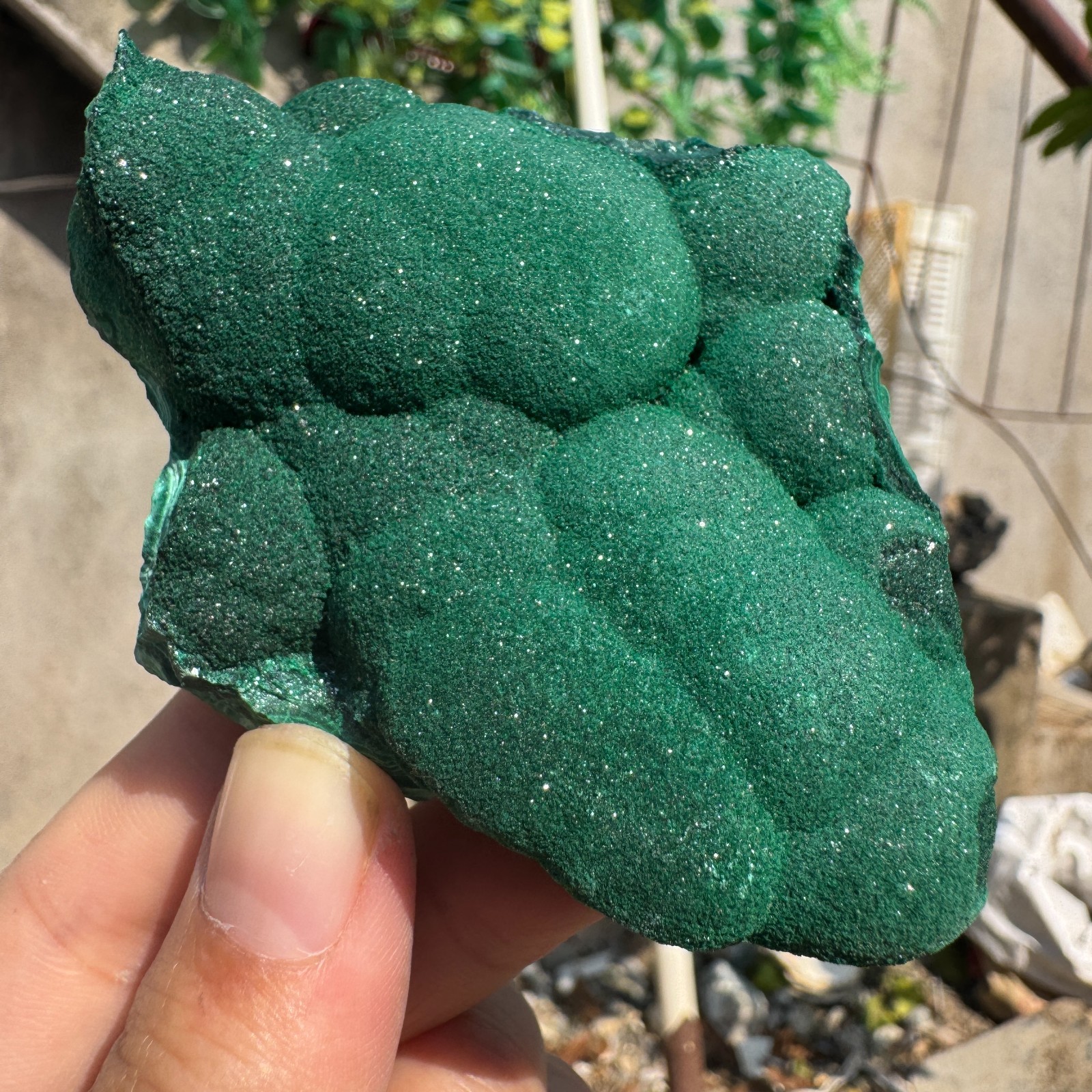 250G Natural Malachite crystal quartz Mineral Specimen Reiki congo