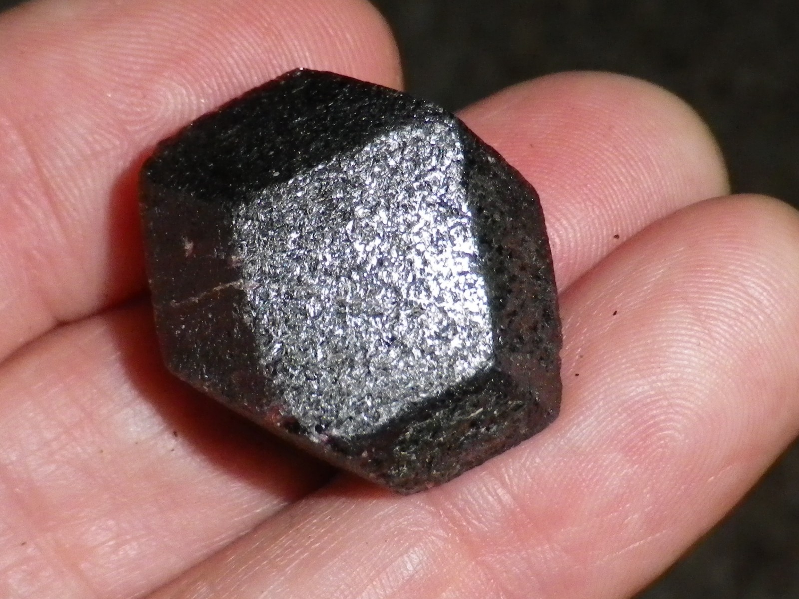 Deep Red Medium Large Garnet Crystal (Almandine ) 29.8g