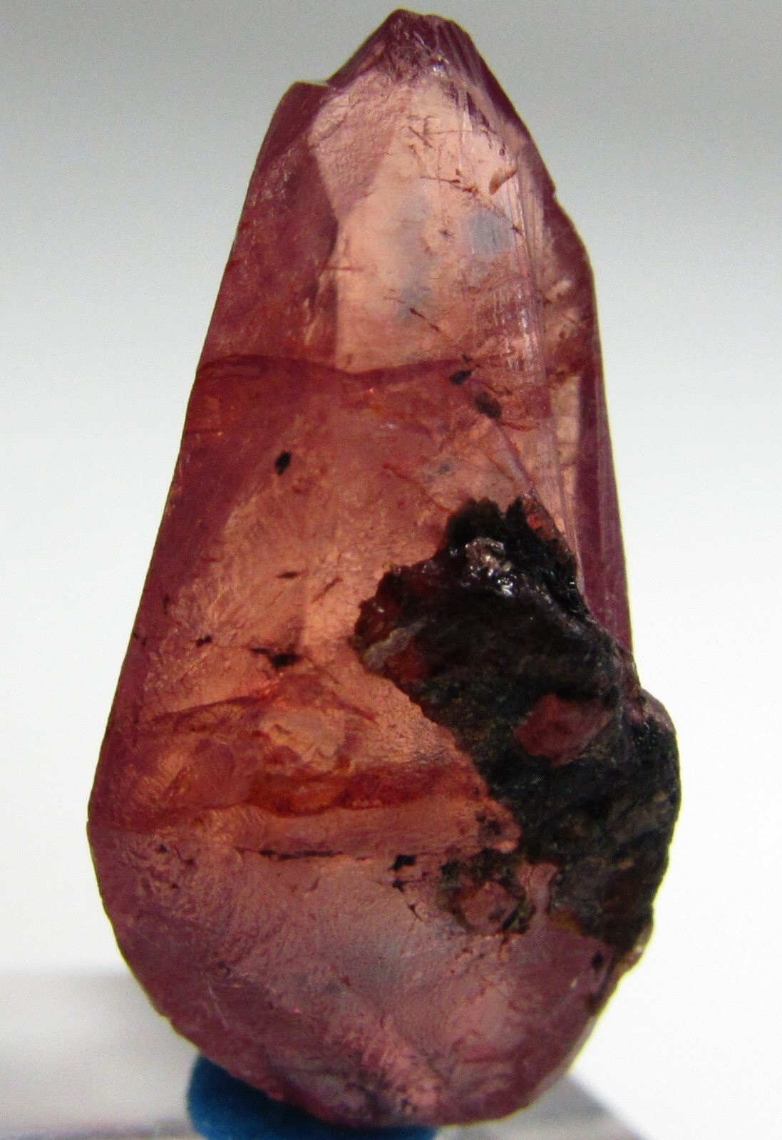EXTRAVAGANT FINE DOUBLE TERMINATED GEM CLEAR RUBY CRYSTAL!!! WINZA TANZANIA