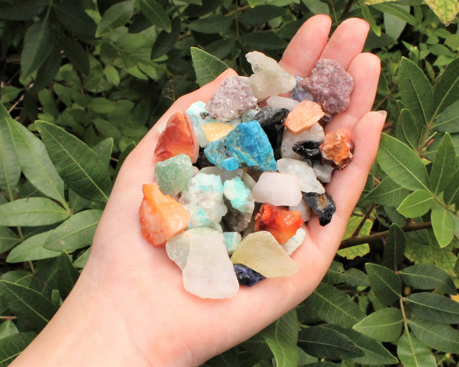 Rough Assorted Chips Wholesale Bulk Lots (Natural Raw Crafters Gemstone Mix)