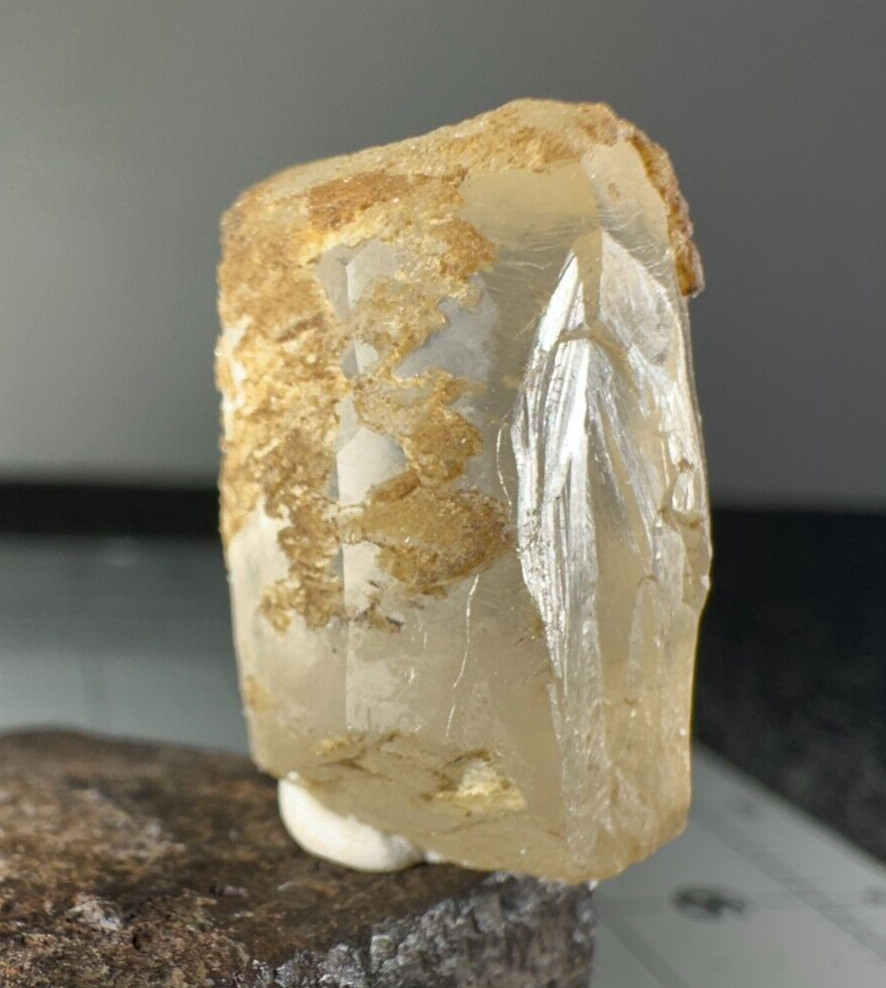 ➤ 1 Inch CLEAR “TRIANGLE” CALCITE Pleasant Ridge Rensselaer Indiana VIDEO➤535