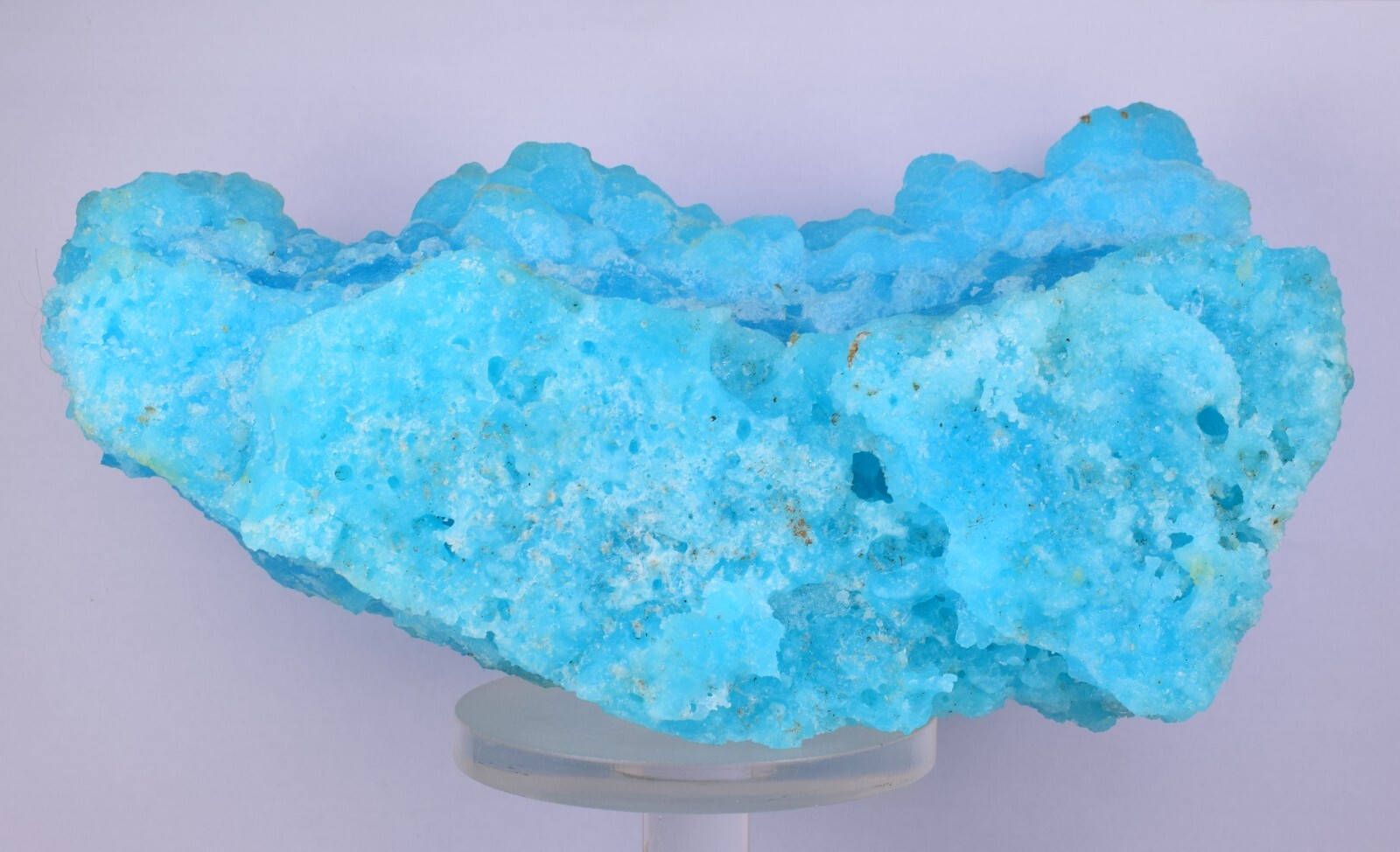 20cms NATURAL SKY BLUE AMMINEITE LECONTITE CHILE CRYSTALS MINERAL UB248