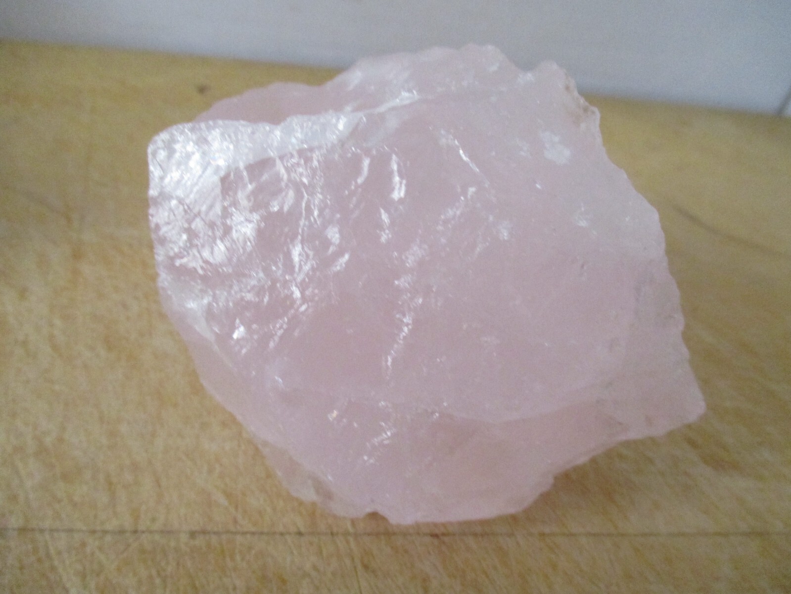 Natural Rose Quartz; 314 gr Polished & 192 gr Rough Mineral Specimans & Chips