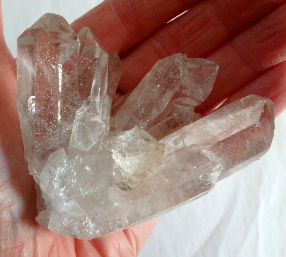 Crystals ✨ Pretty Quartz Points Clear Natural 120.5 grams