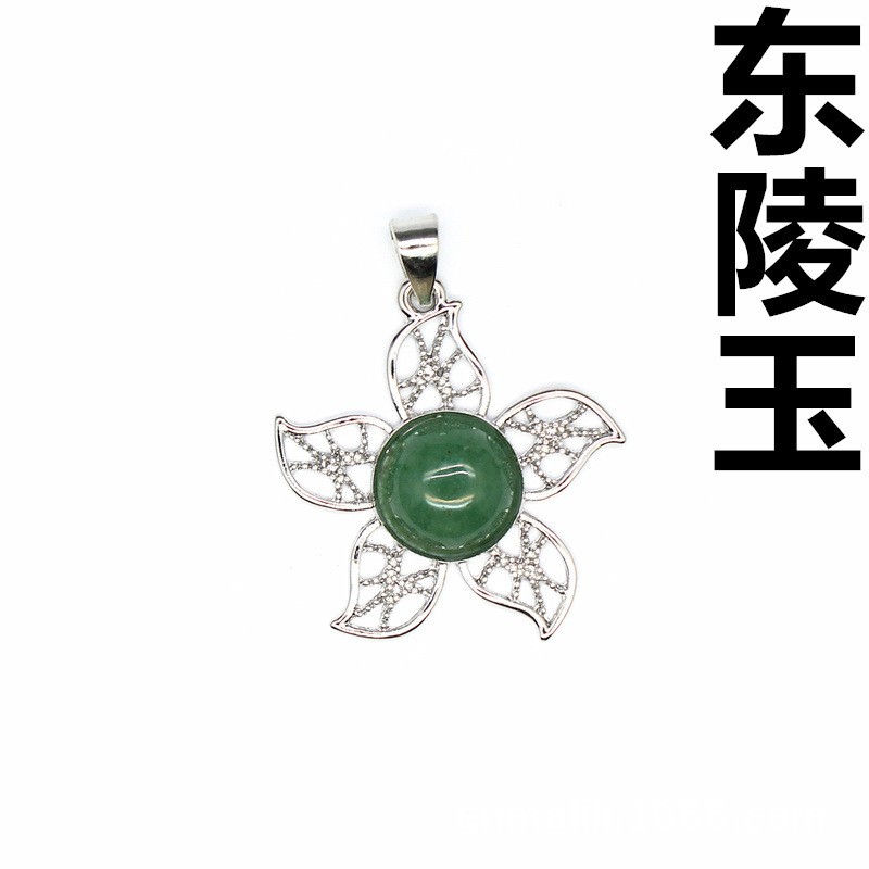 3-5PCS Personalized Fashion Accessories Ins Style Hollow Flower Pendant Crystal