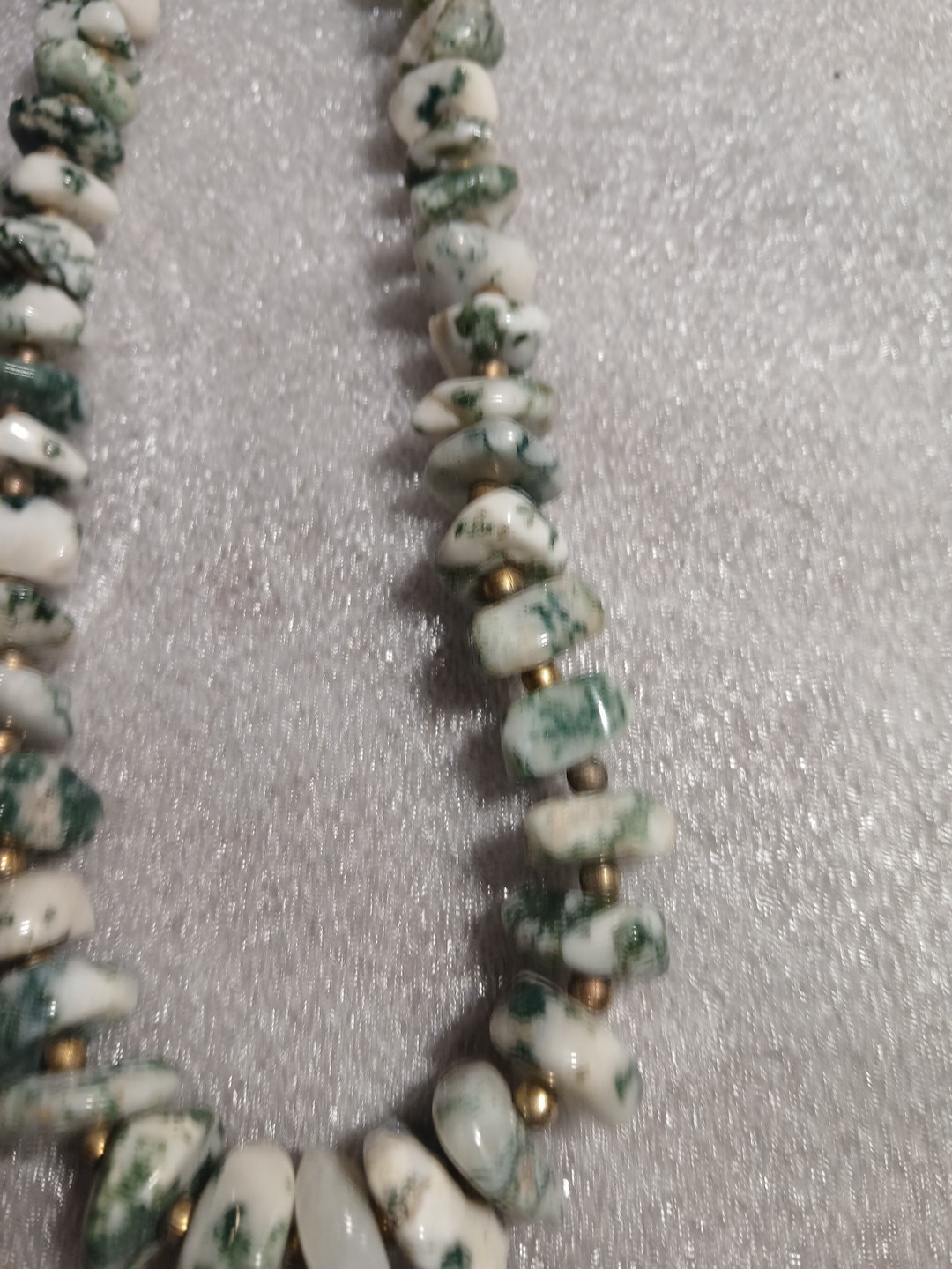 58 Gram Tree Agate Choker