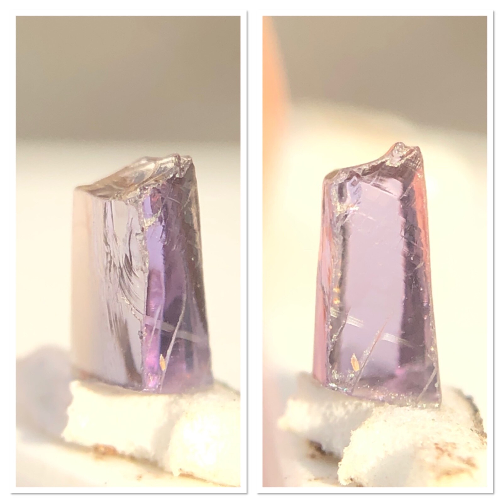 Natural Tanzanite, Purple Grey, Bio Zoisite Crystal, Eye Clean Tanzanite Rough