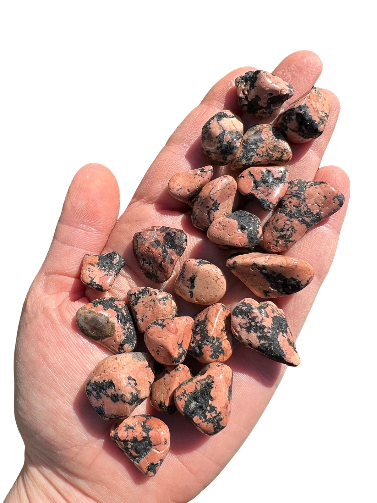 Luxullianite Tumbled Stone, Natural Luxullianite Crystal from United Kingdom