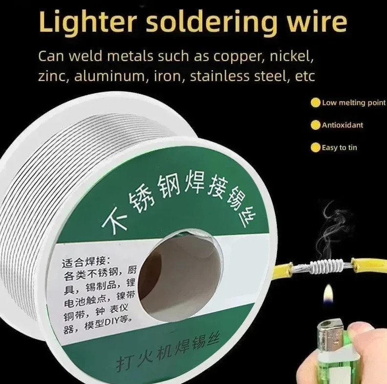1pc Rosin Core Solder Wire 0.8mm/1.0mm 20g–50g-100g No-Clean Flux 2.0%