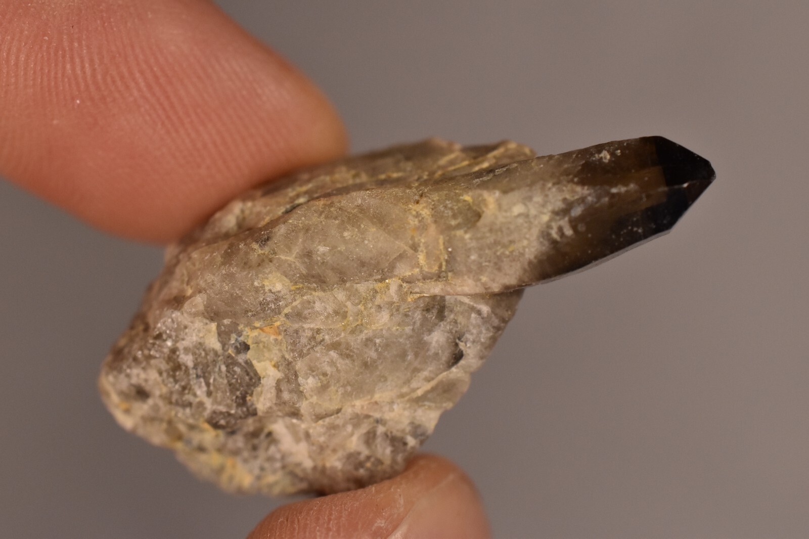 *AUSTRALIAN* Quartz Crystals 2-4cm 30.5g Natural Smokey Clear Citrine Smoky