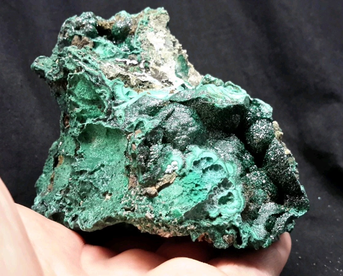 4″ MALACHITE Specimen from Katanga, Democratic Republic of the Congo