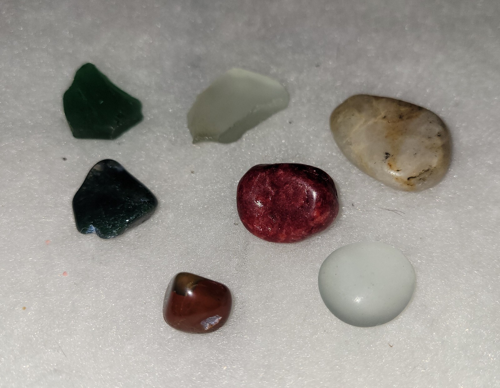 Stone/Rock Collection 7 Pieces Variety of Types and Colors *See Description