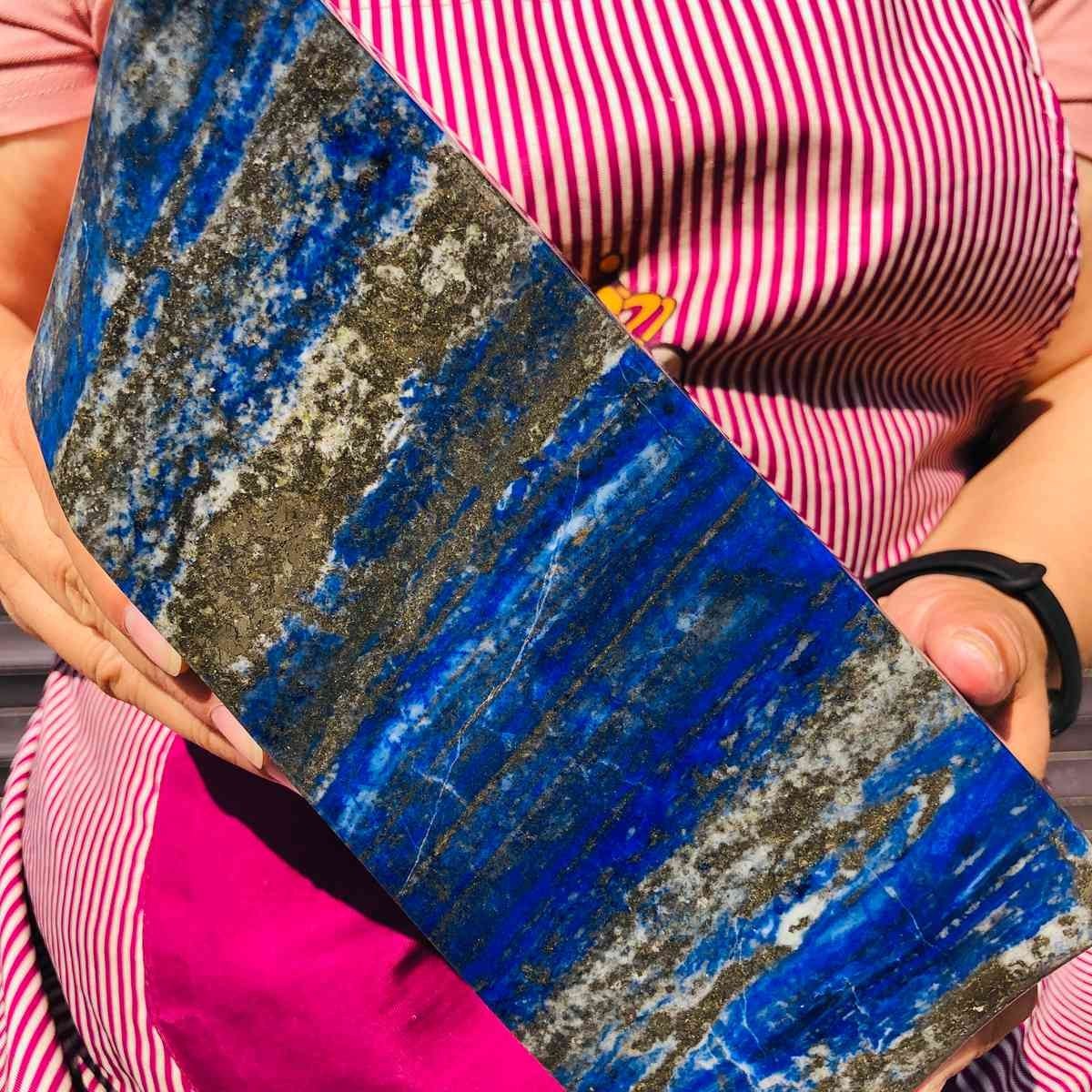 10LB Natural Lapis Lazuli Mineral Specimen Deep Blue Crystal healing Collect