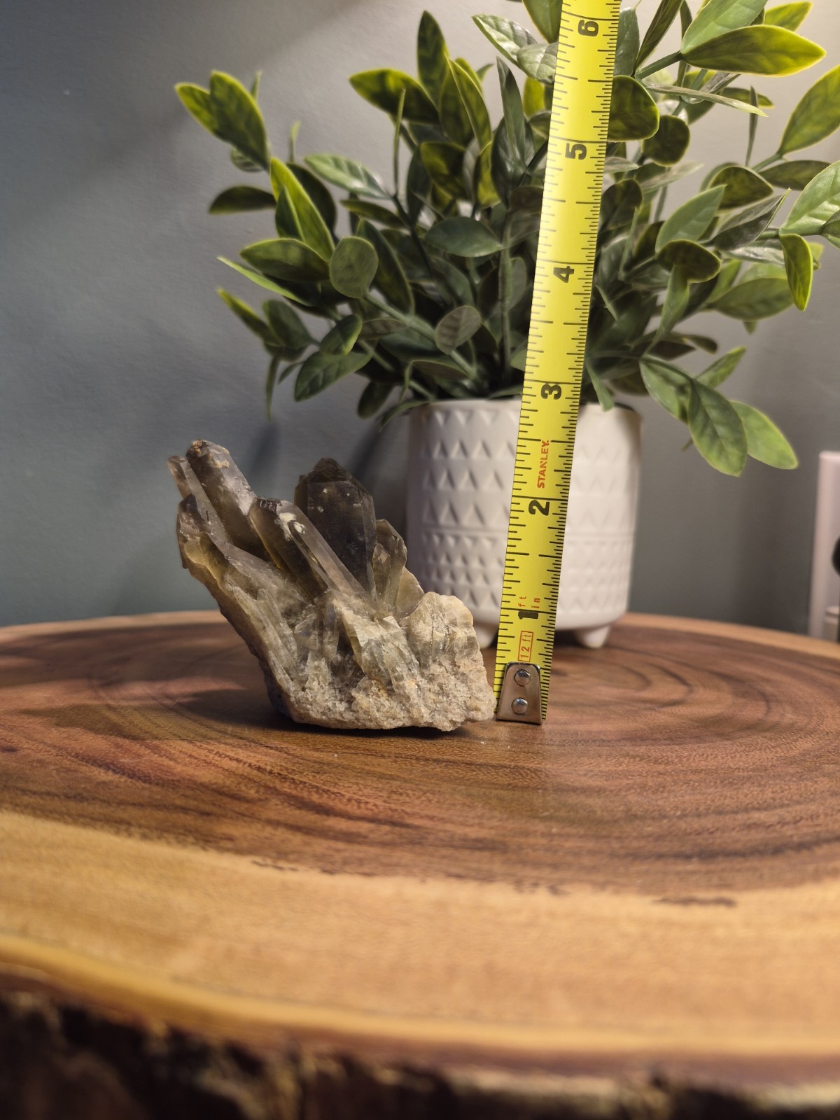 Raw Smokey Quartz Cluster