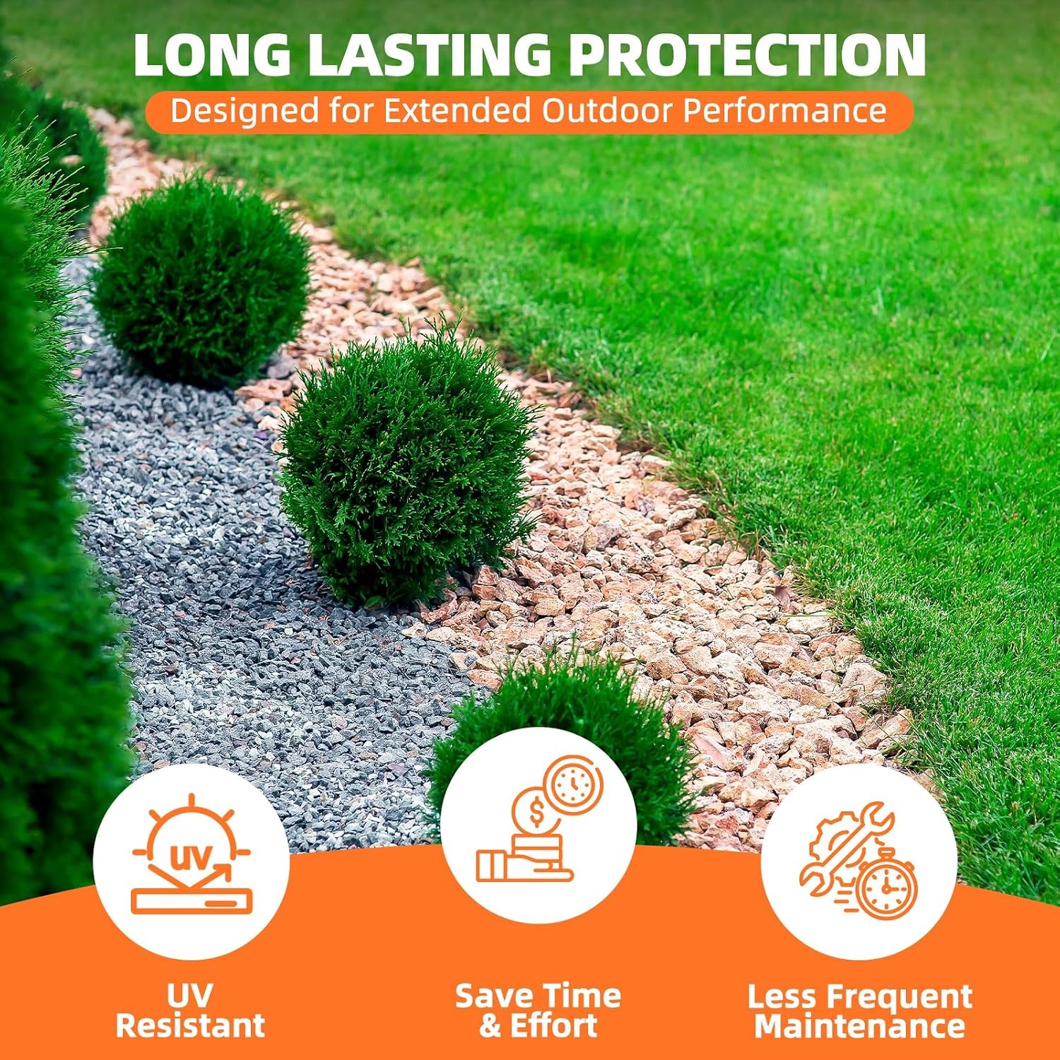 Glue for Landscaping 1 Gallon, Ultra-Stick Mulch Bond Gravel Binder & Stone Adhe