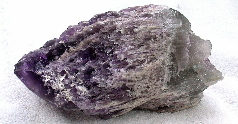 6 Inch 2 Pound 10.4 Ounce Brazilian Amethyst Skeletal Quartz Crystal Cluster