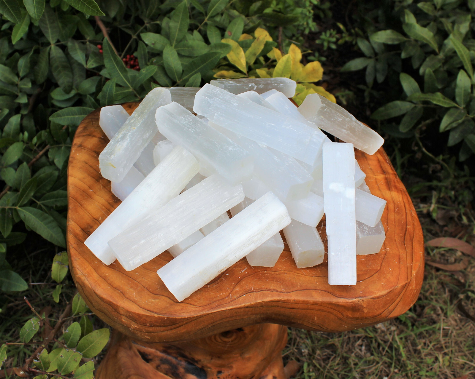 4″ Selenite Sticks Wholesale Bulk Lot: Choose oz or lbs (Chunky Wands Crystals)