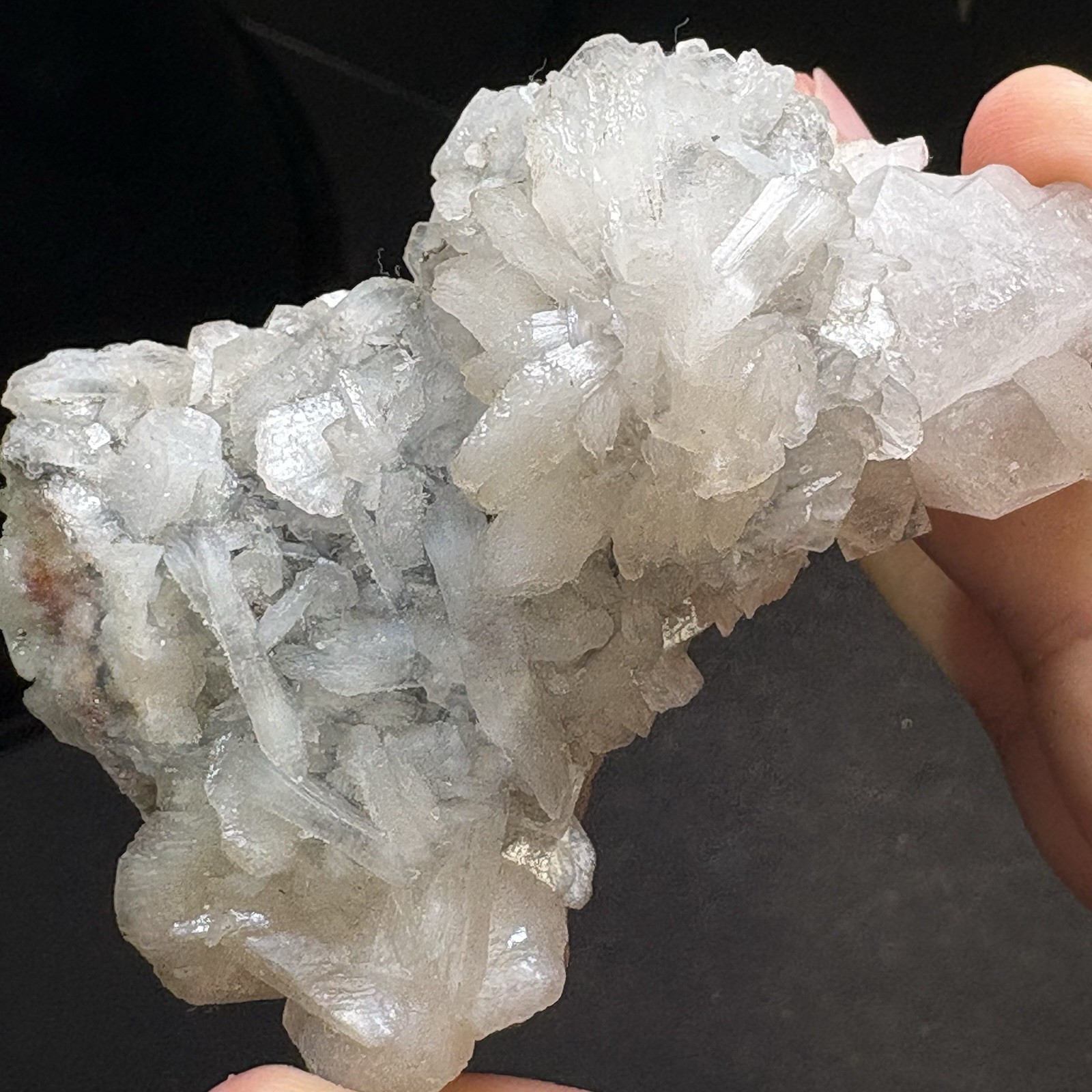 Natural Apophyllite Stilbite Crystal Specimen India Zeolite Healing Raw Mineral