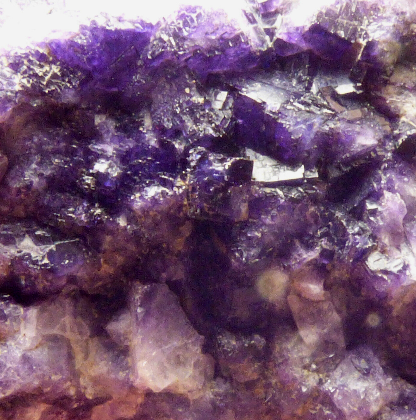 Blue John Fluorite Crystal Display Specimen Derbyshire UK 43mm 85g Unpolished