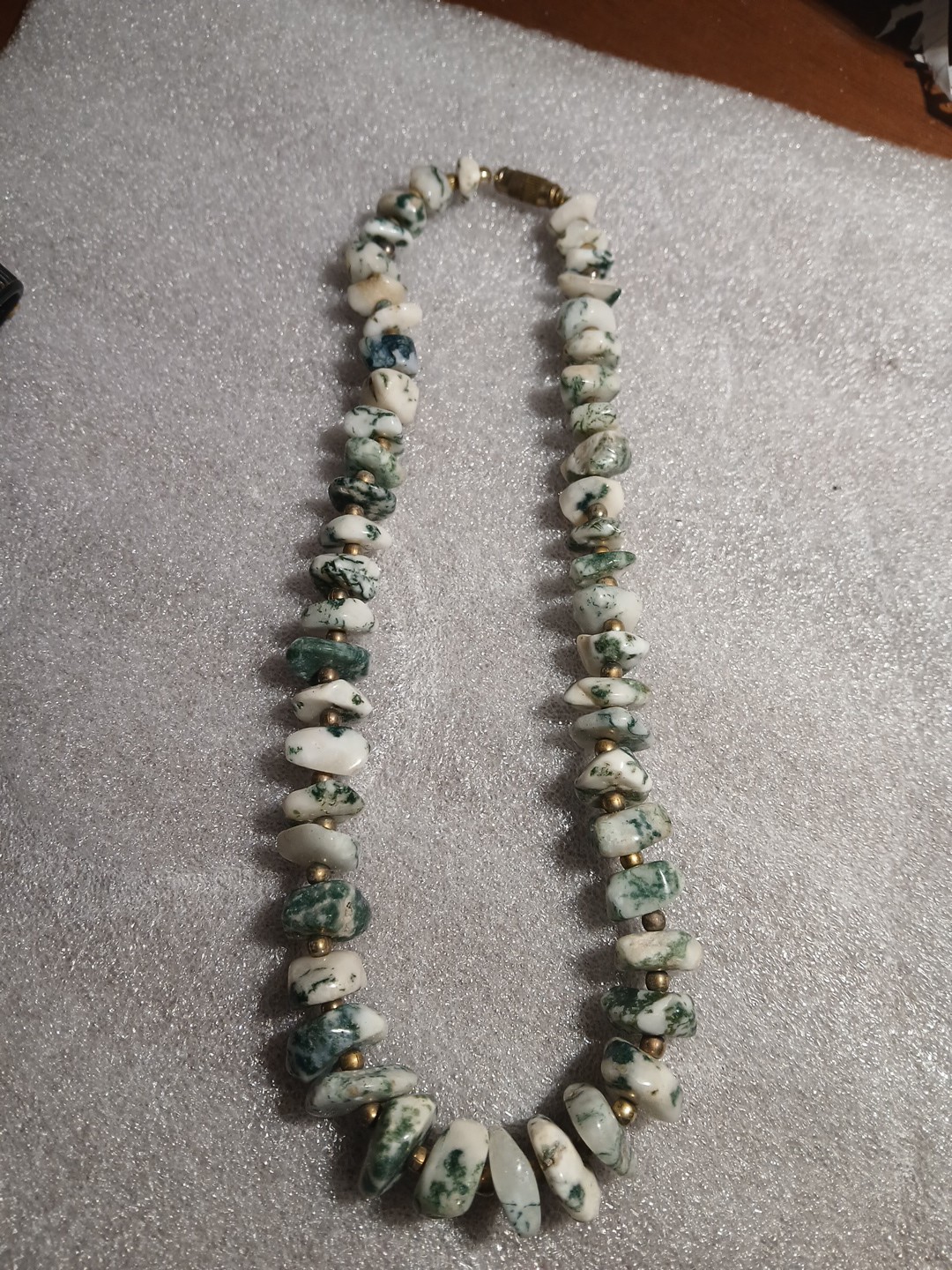 58 Gram Tree Agate Choker