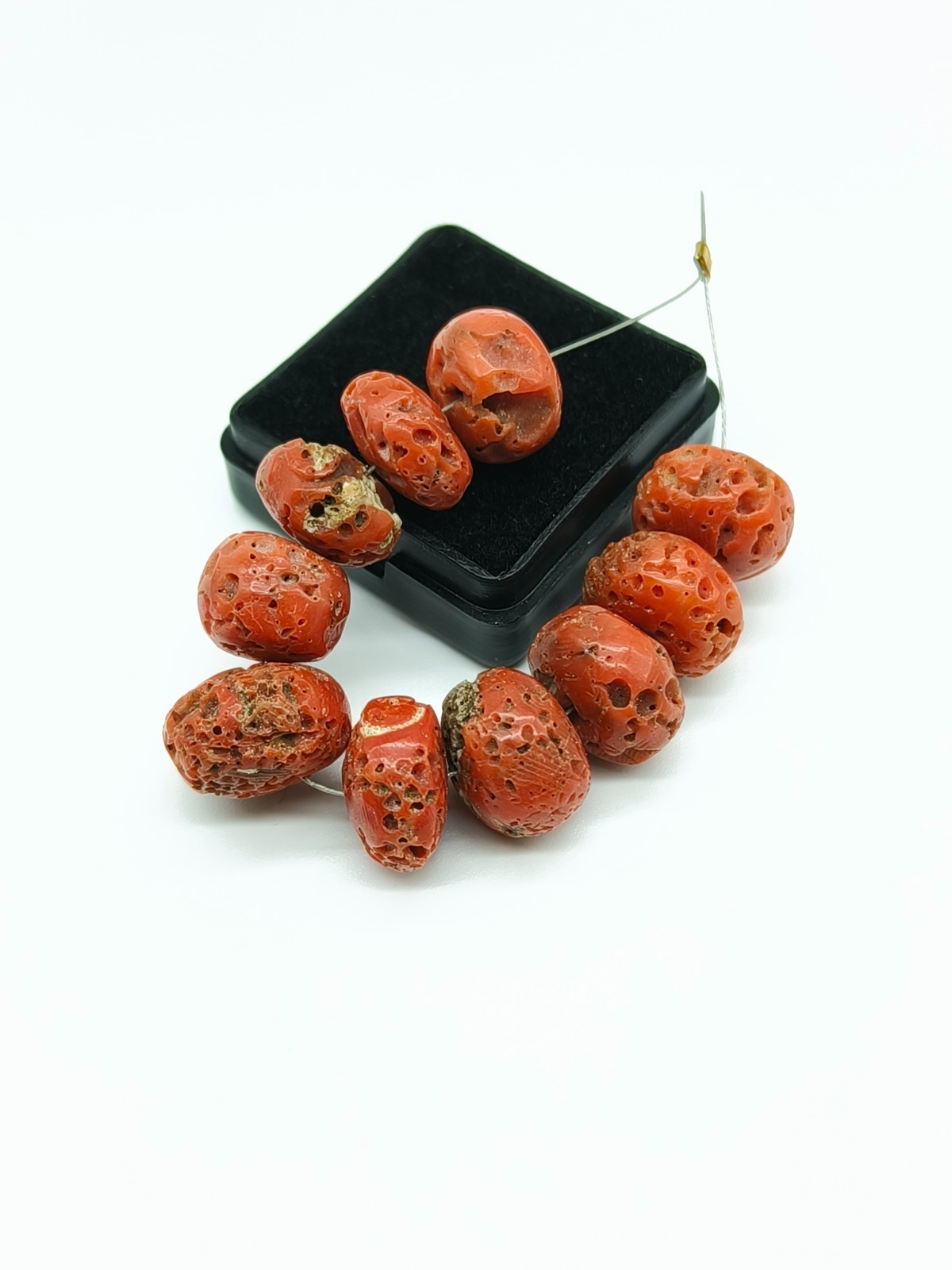 Round Shape Beads Loose Rough Coral New Arrival Gemstone Beads For Making Jewels