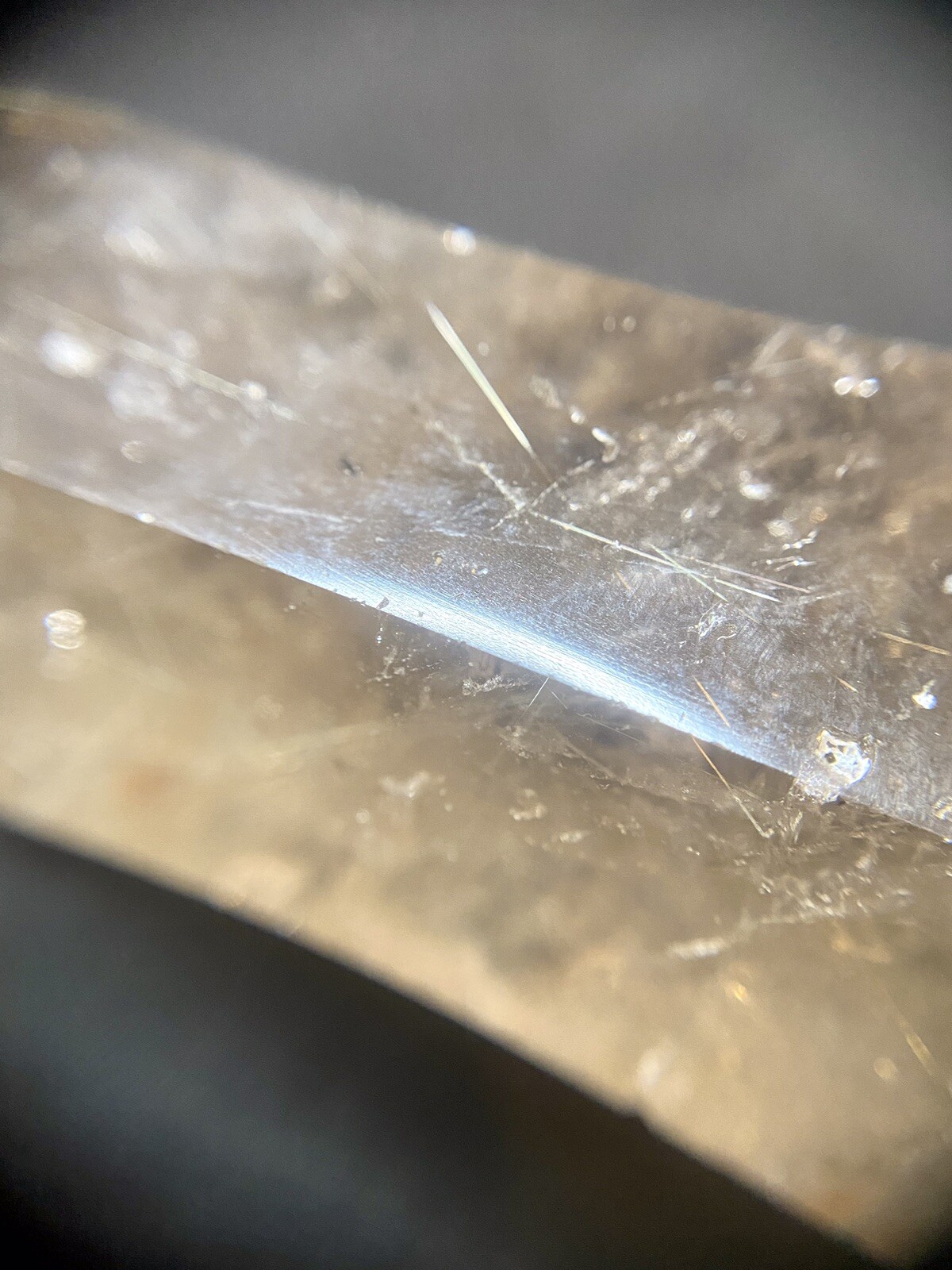 Golden Rutile Quartz Tower 78 Gram