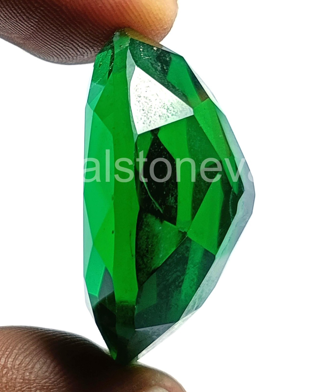 IGL Certified 80.00 Ct Natural Green Emerald Loose Gemstone Oval Cut – 5AOP