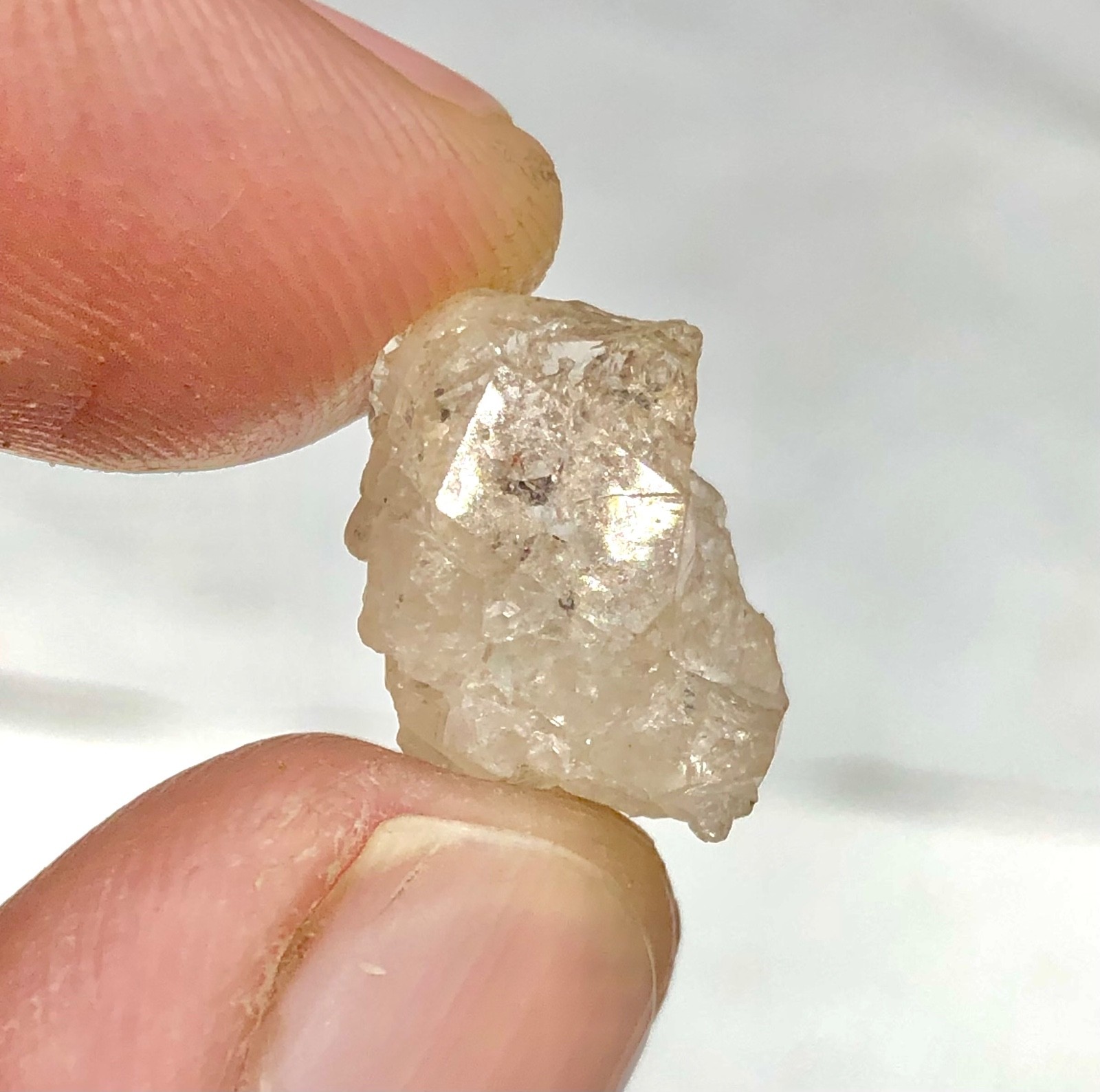 Morganite crystals lot natural mix Color terminated best quality @ skardu 10.00g