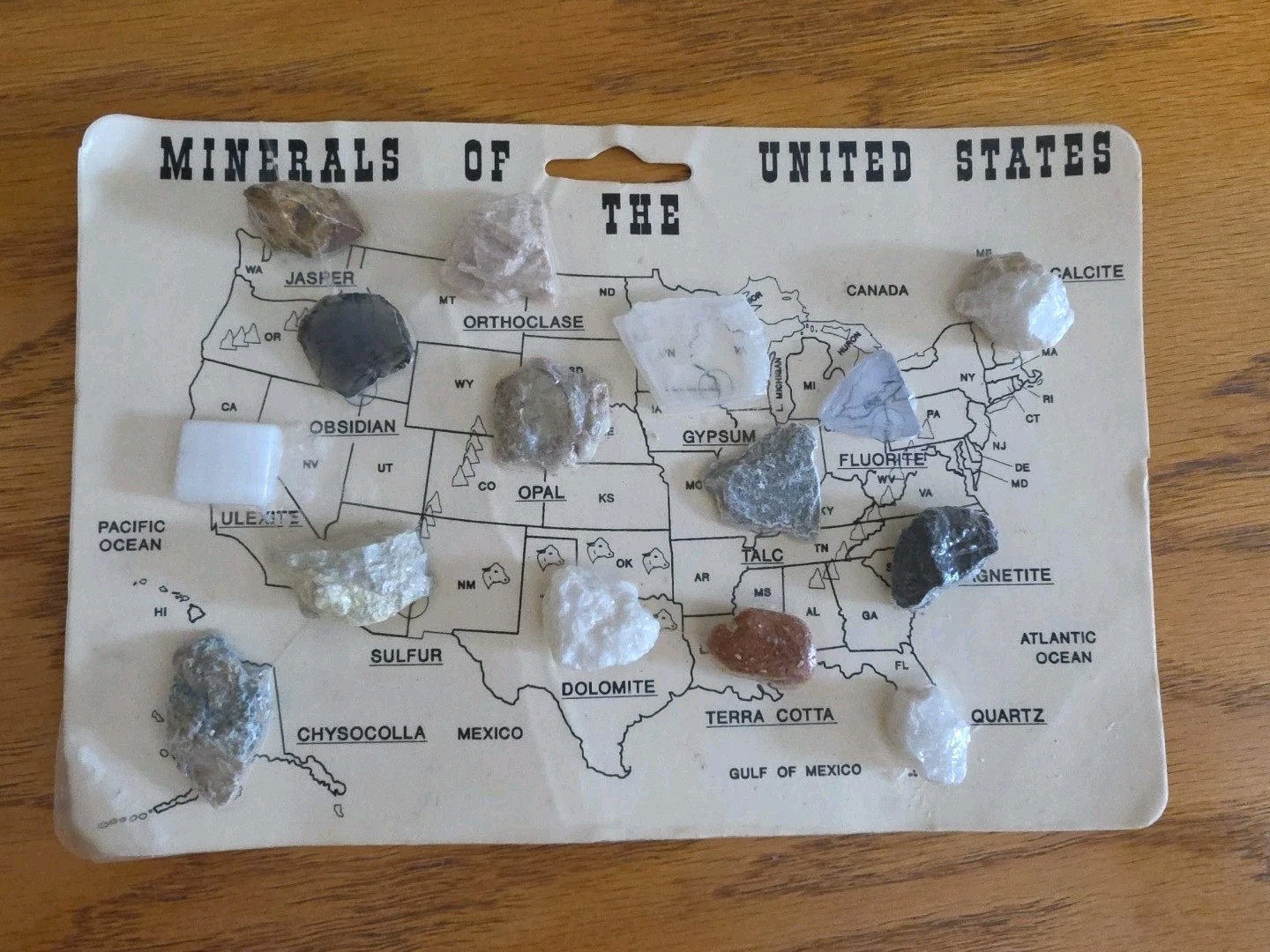 Minerals Of The United States Rocks NIP