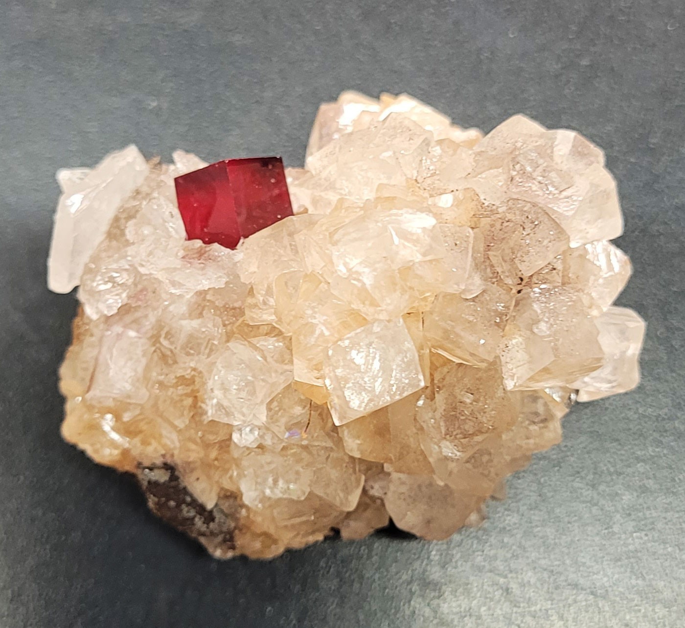 210 Ct. Rhodochrosite Crystal Sweet Home Mine Colorado Natural Raw Stone Crystal