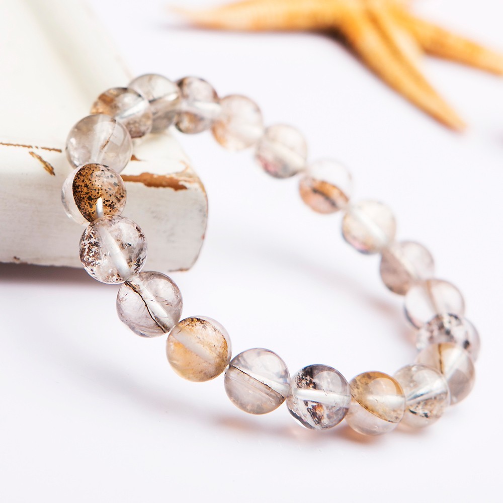 Natural petrified wood Gemstone Old Rare Beads Bracelet Adult Collector’s Item