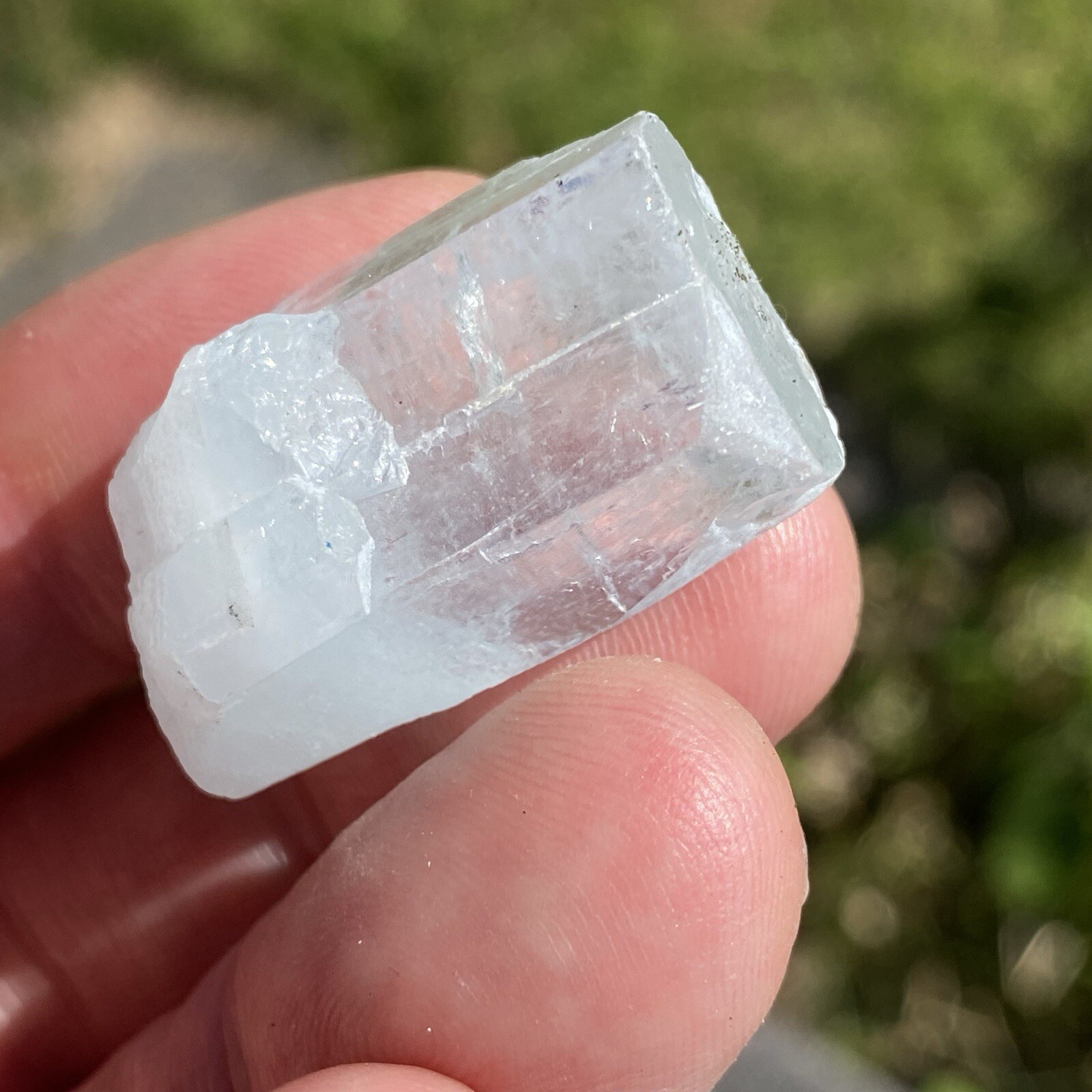 Natural Aquamarine Crystal Pakistan 14 Grams