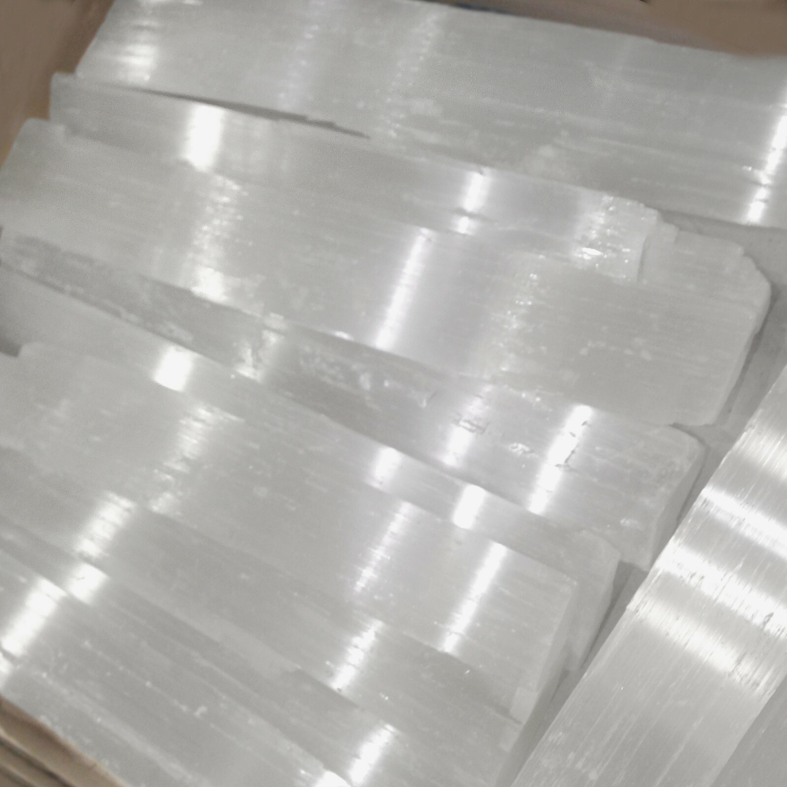 8 ” Selenite Logs XL Natural Crystal Sticks Rough Wands BULK 5 lb LOT Wholesale