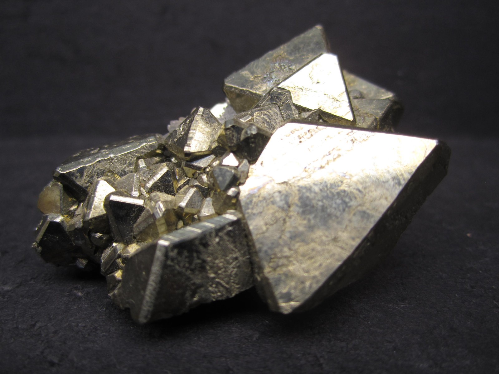 Pyrite Crystal Cluster, Huanzala Mine, Peru #14