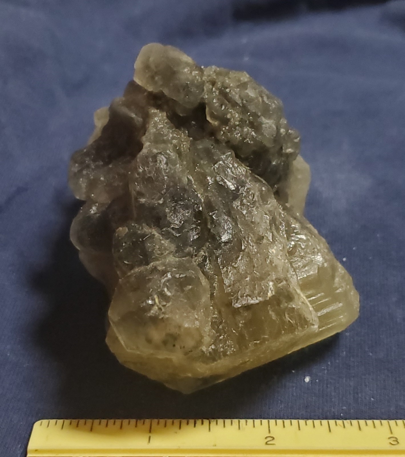 12.2 oz -Hanksite Crystal — Searles Lake, CA — 3 3/4 inch x 3 inch