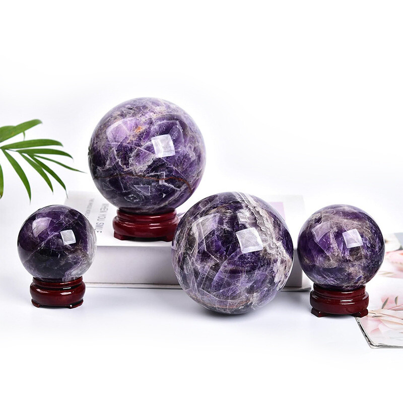 20/25/30mm Solid Gemstone Polished Rock Minerals Crystal Healing Orb Ball Sphere