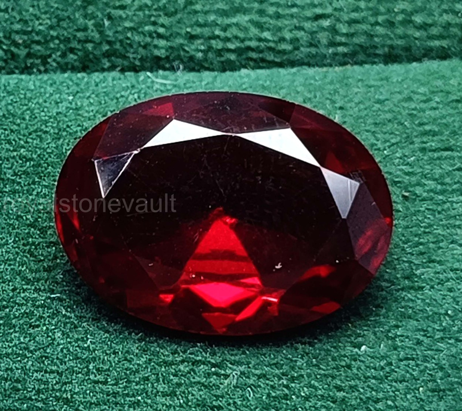 8.65 Ct Natural Red Ruby Oval Shape Loose Gemstone IGL Certified Stunning 5SDN